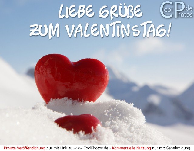 CoolPhotos.de - Fotos - Valentinstag - Liebe Grüße zum Valentinstag!