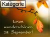 28. September (Normale Tageskarten)