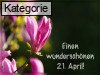 21. April (Normale Tageskarten)