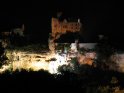Das Chateau de Beynac bei Nacht