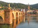 Blick auf die Altstadt von Heidelberg