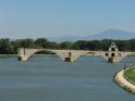 Die aus dem Lied bekannte Brücke von Avignon (Pont Saint Bénezet)