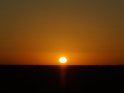 Sonnenaufgang über der Libyschen Wüste