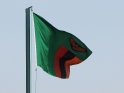Die Flagge von Sambia