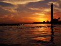 Sonnenuntergang am Leuchtturm von Maspalomas