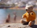Teddybär am Strand von Gran Canaria