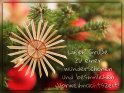 Liebe Gre zu einer wunderschnen und besinnlichen Vorweihnachtszeit! 
 
Dieses Motiv findet sich seit dem 29. November 2014 in der Kategorie Adventskarten.