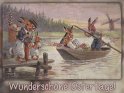 Wunderschöne Ostertage! 
 
Antike Osterkarte mit einem Motiv von Arthur Thiele (1860-1936)