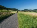 Feld- und Radweg in Süd-Niedersachsen