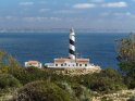 Leuchtturm am Cap de Cala Figuera mit Blick über die Bucht von Palma hinweg