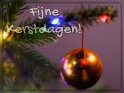Fijne Kerstdagen 
 
Dieses Kartenmotiv wurde am 15. Dezember 2021 neu in die Kategorie Weihnachtskarten (versch. Sprachen) - Niederlndisch aufgenommen.
