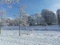 Die Leine bei Göttingen im Winter