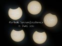 Partielle Sonnenfinsternis am 10. Juni 2021, aufgenommen in Göttingen
