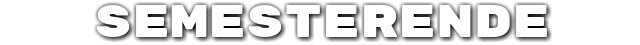 Semesterende